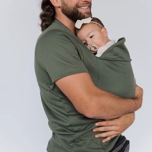 Lalabu Baby Wearing Dad Shirt